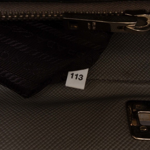 Pre-Loved Prada Saffiano Cuir Turnlock Twin Satchel - Picture 6 of 11